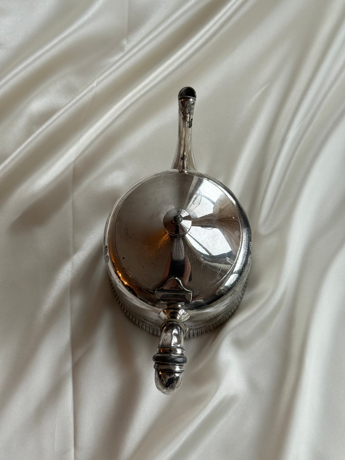 Vintage silver plated teapot
