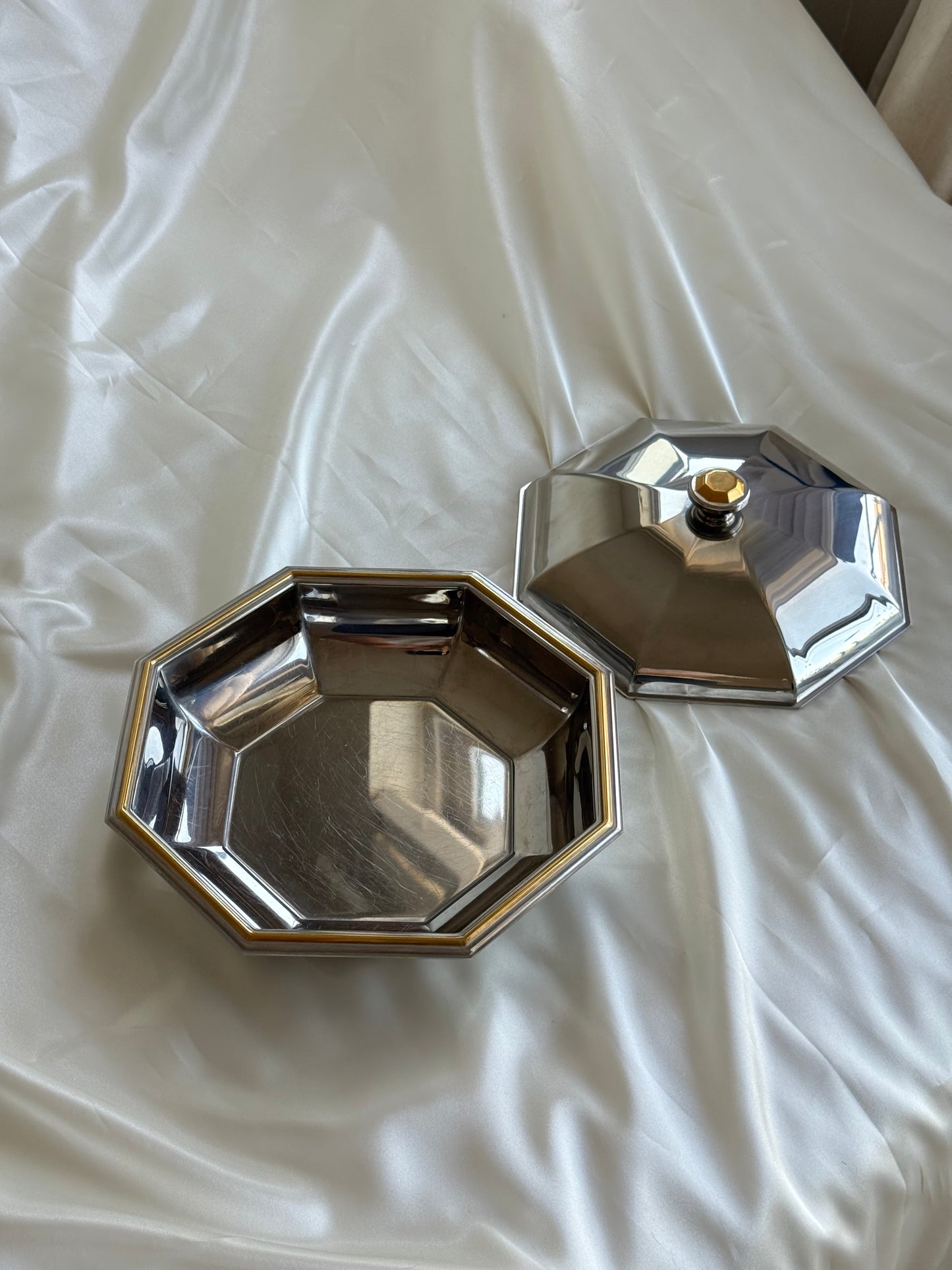 Vintage Italian Covered Serving Dish – Medri