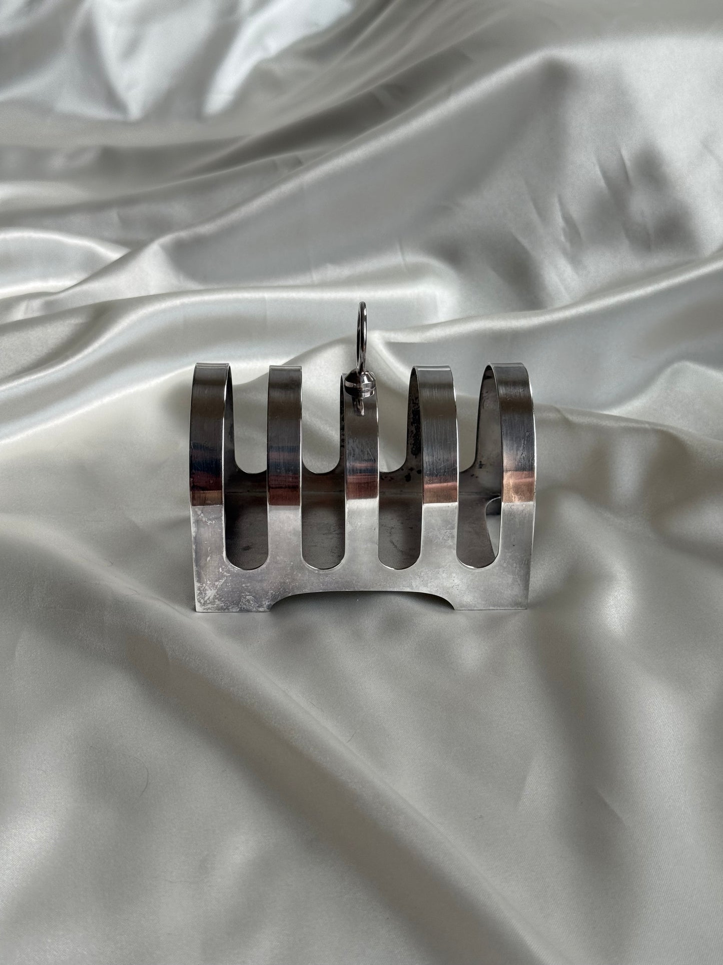 Vintage Silver-Plated Toast Rack