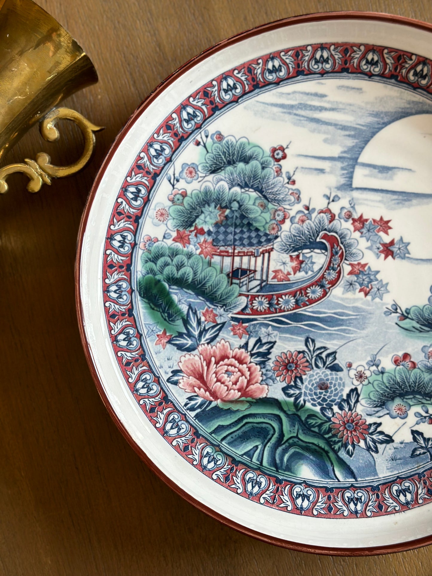 Vintage Japanese serving platter