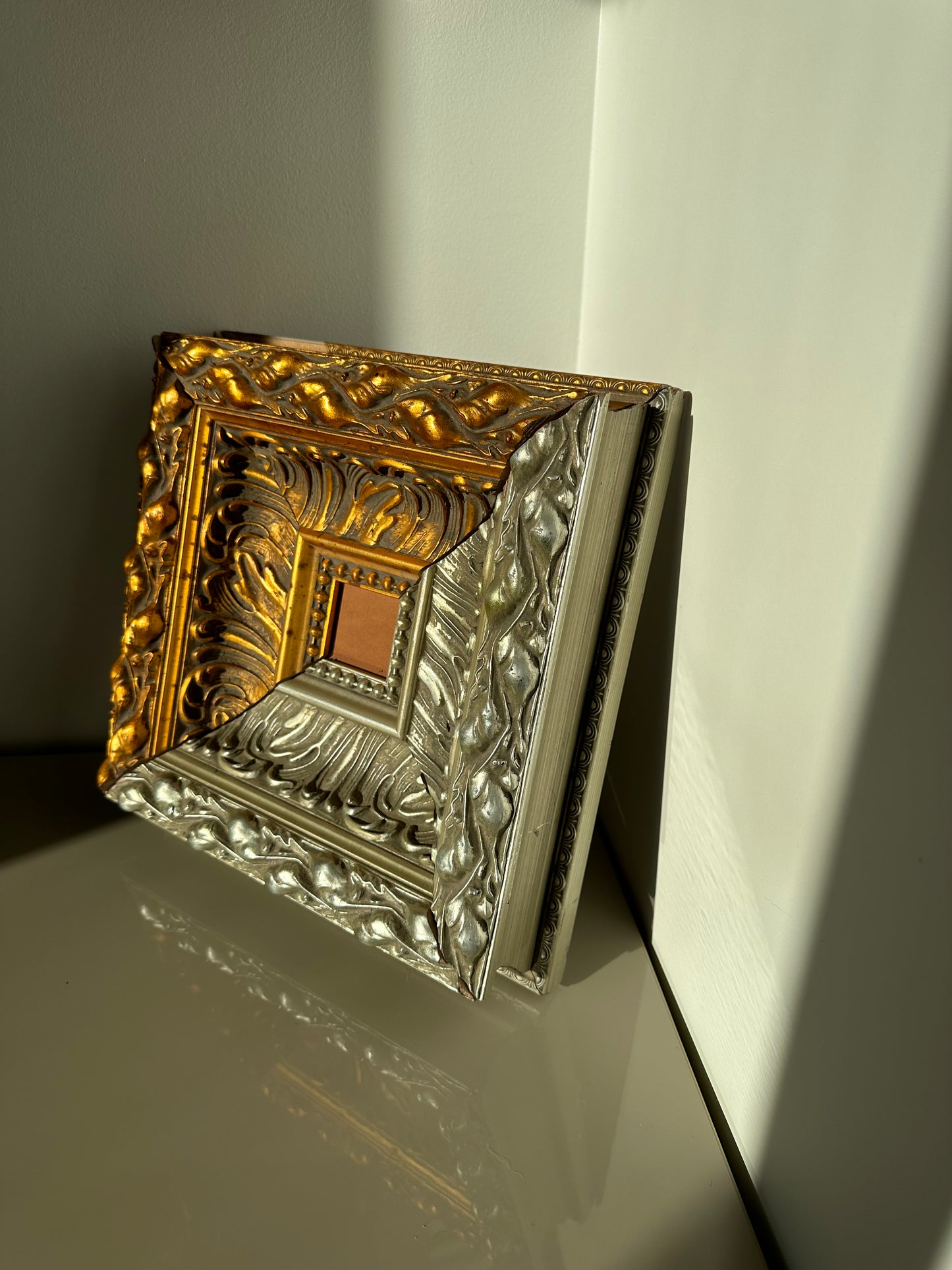 Handmade giltwood picture frame