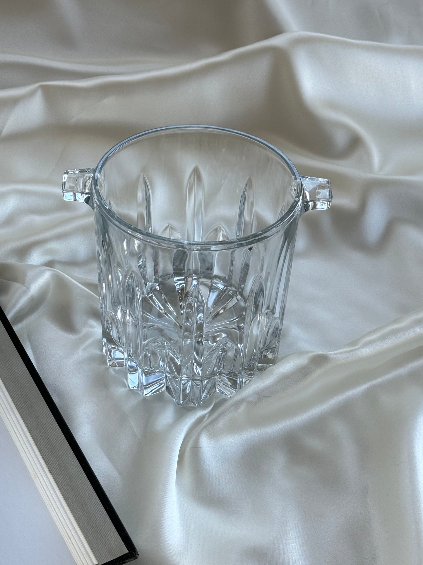 Vintage Italian crystal ice holder