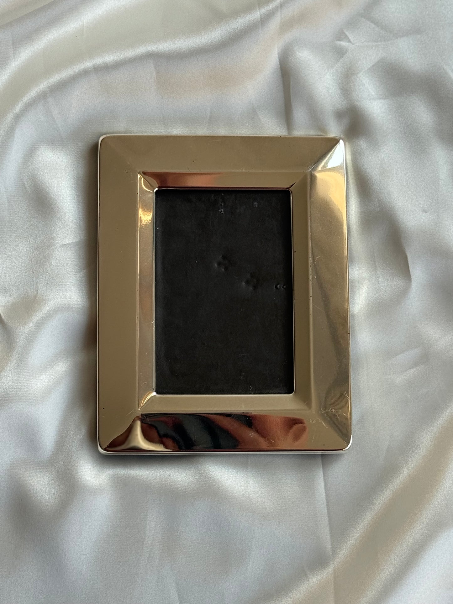 Vintage Silver-Tone Picture Frame