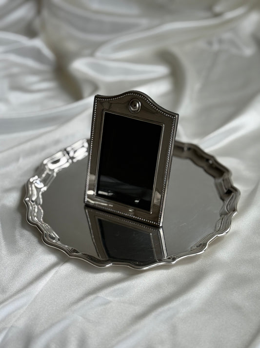 Small Silver-Plated Photo Frame