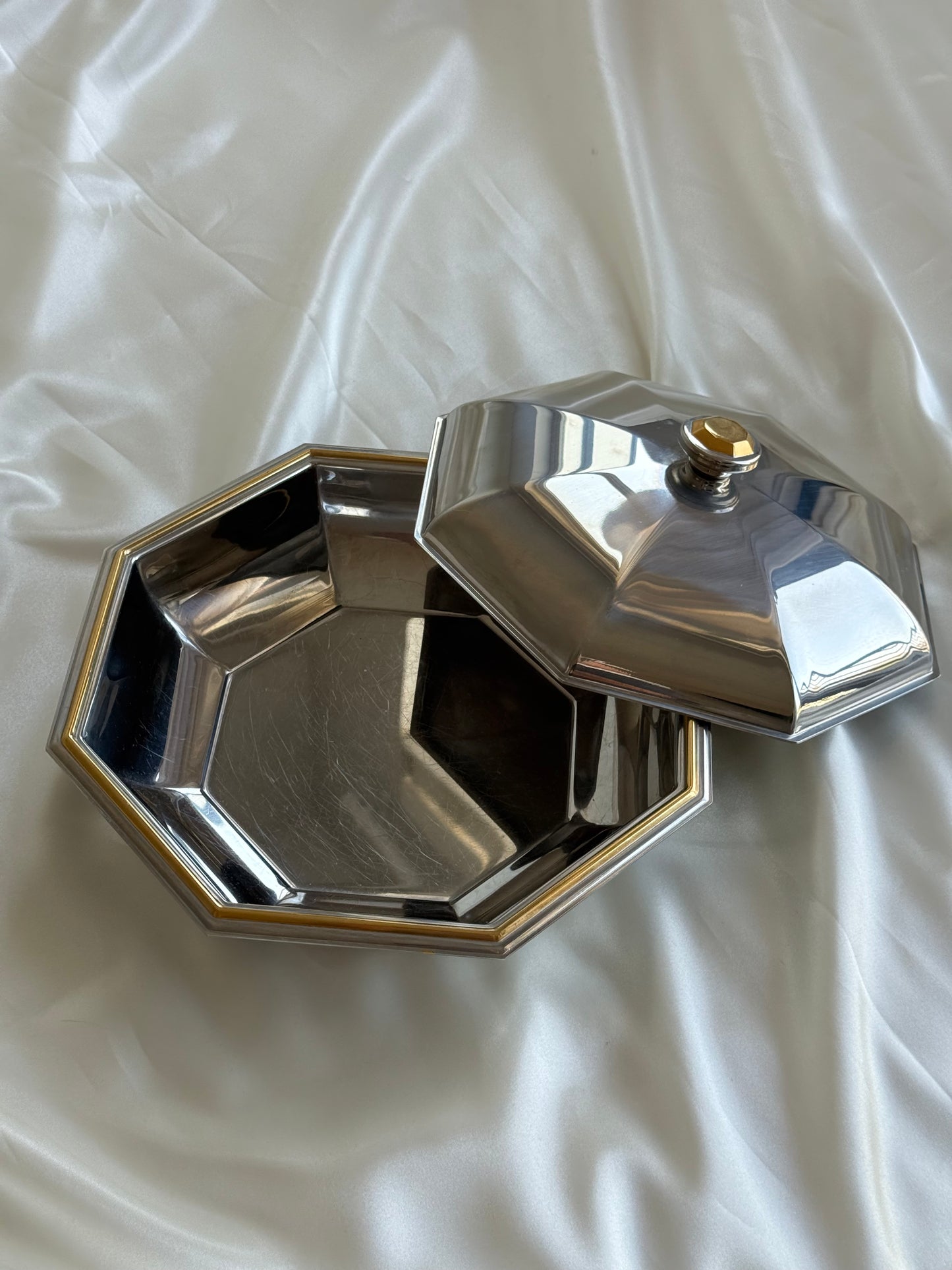 Vintage Italian Covered Serving Dish – Medri