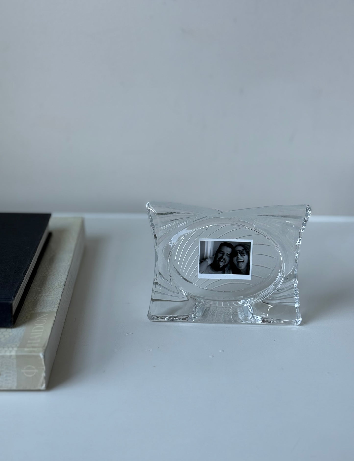 Vintage Mikasa Crystal Photo Frame