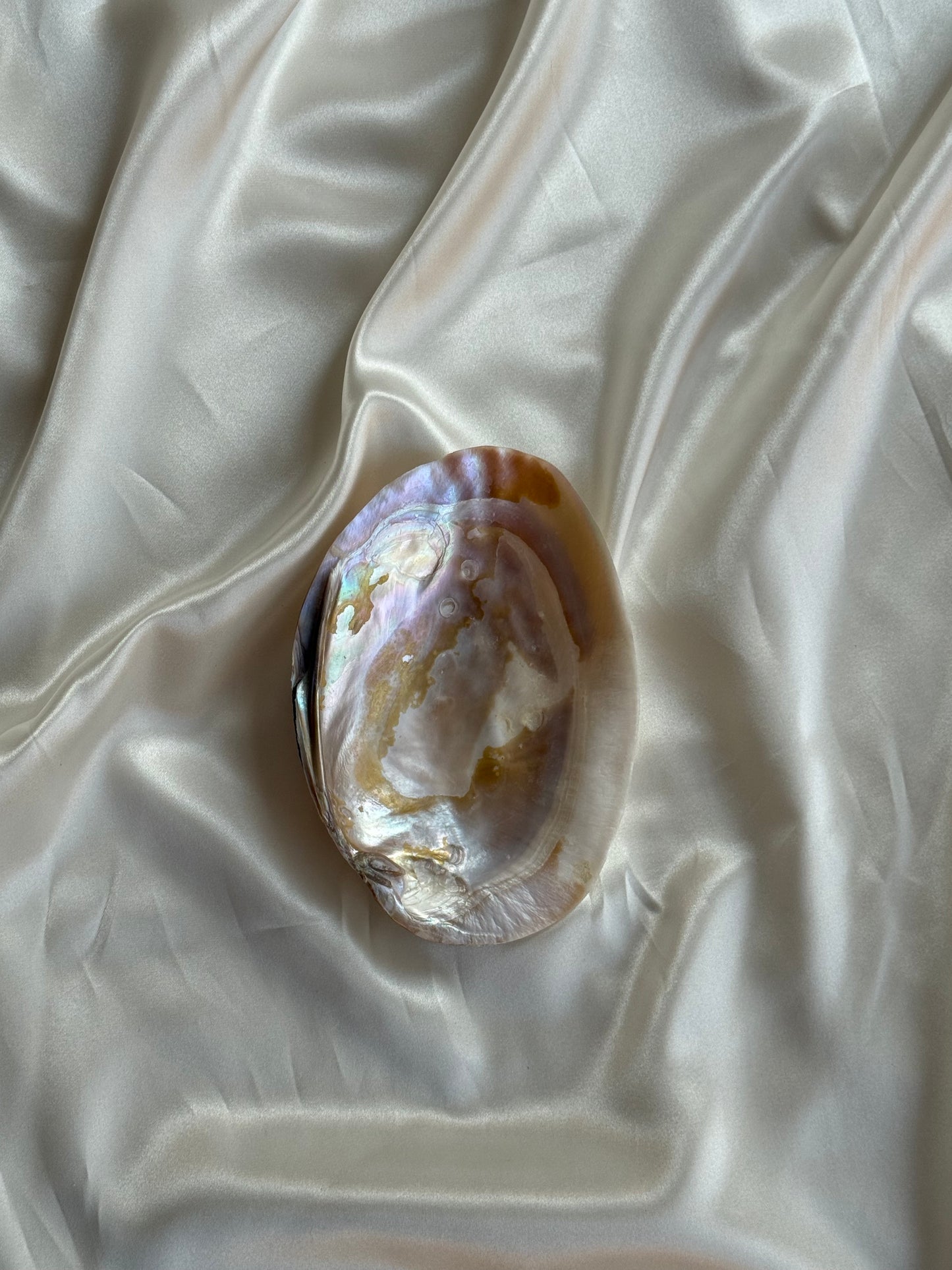 Vintage Mother of Pearl Shell Trinket Dish