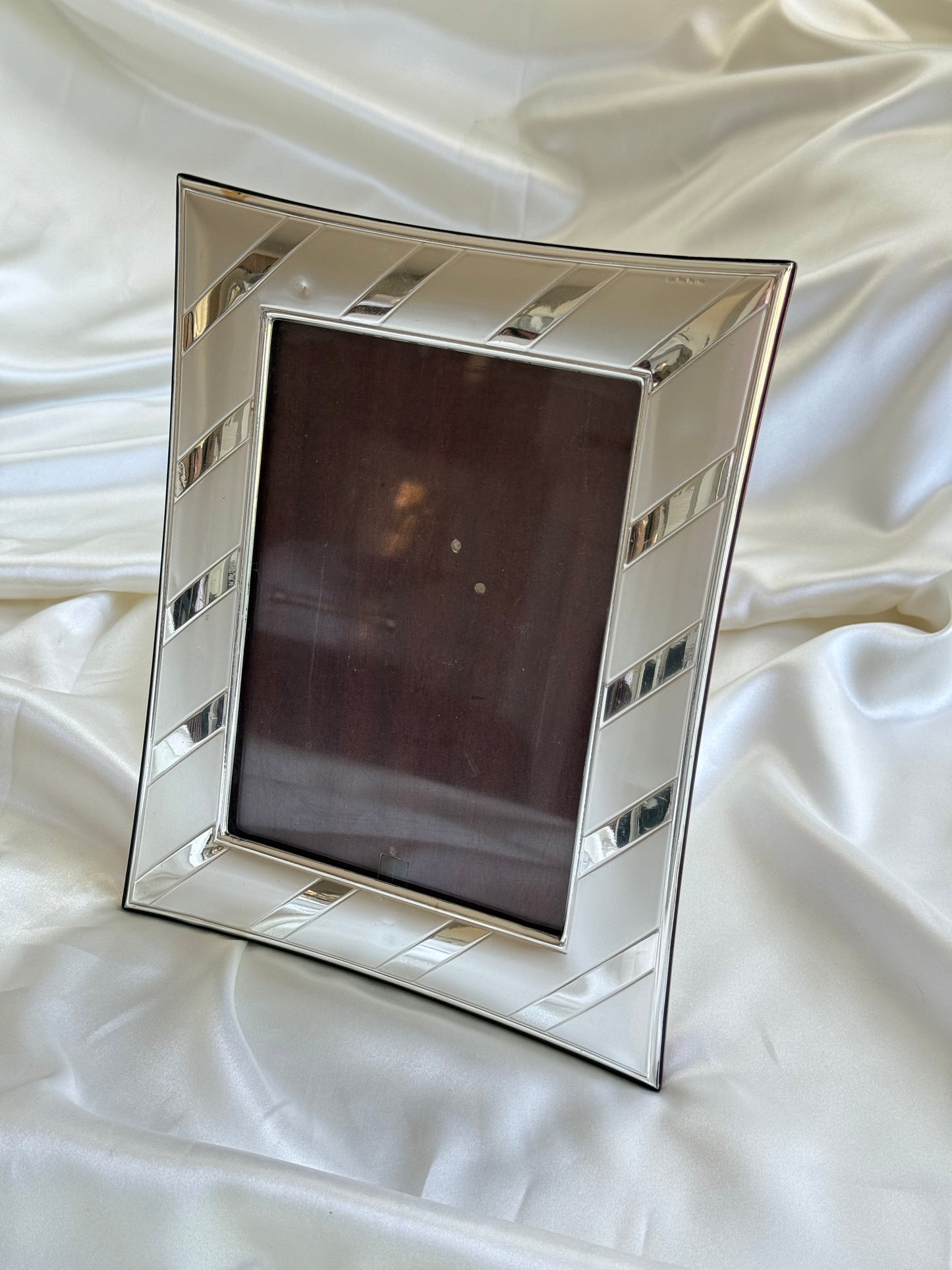 Vintage Italian Silver Picture Frame