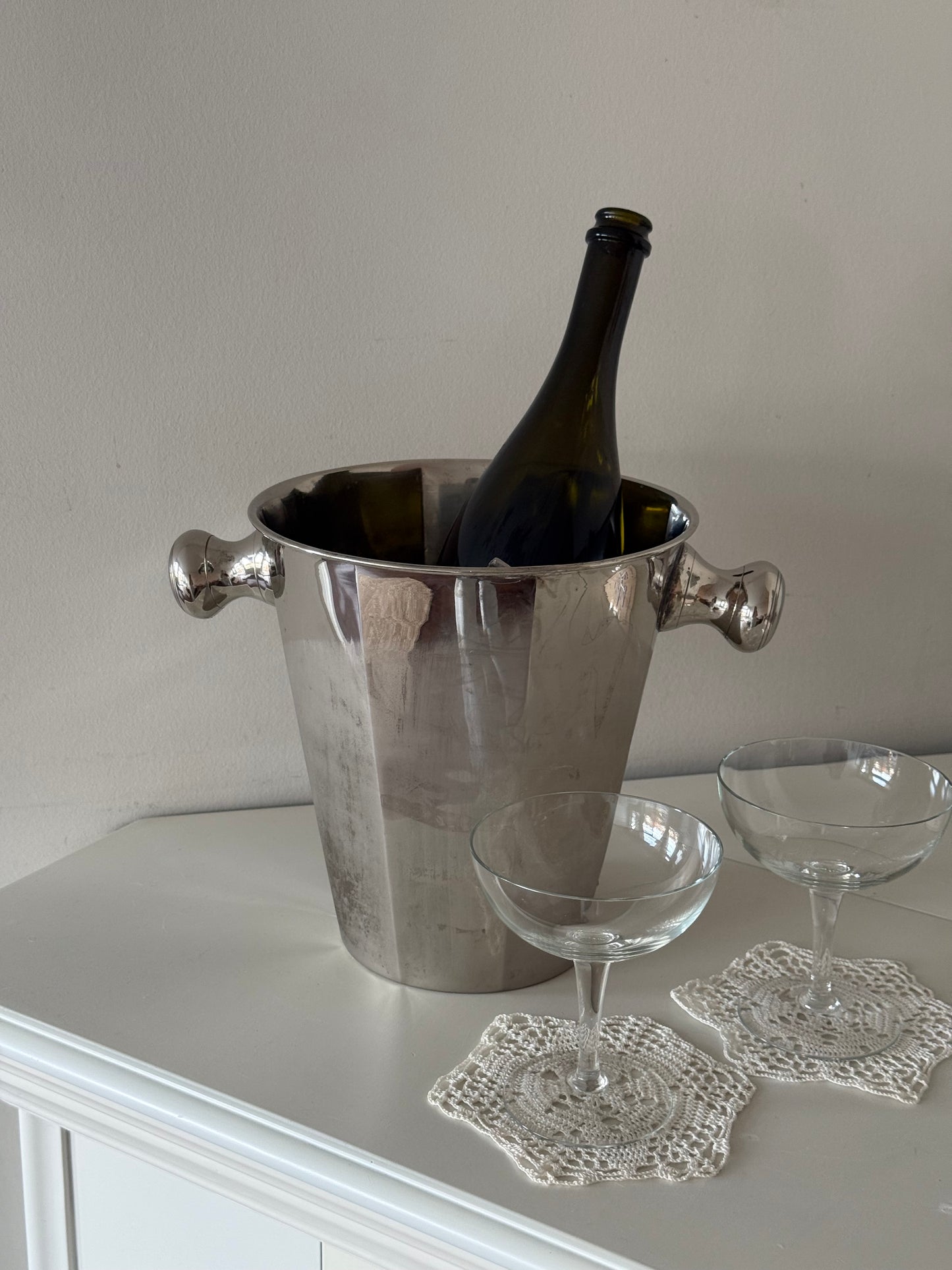 Silver-Plated Champagne / Wine Bucket