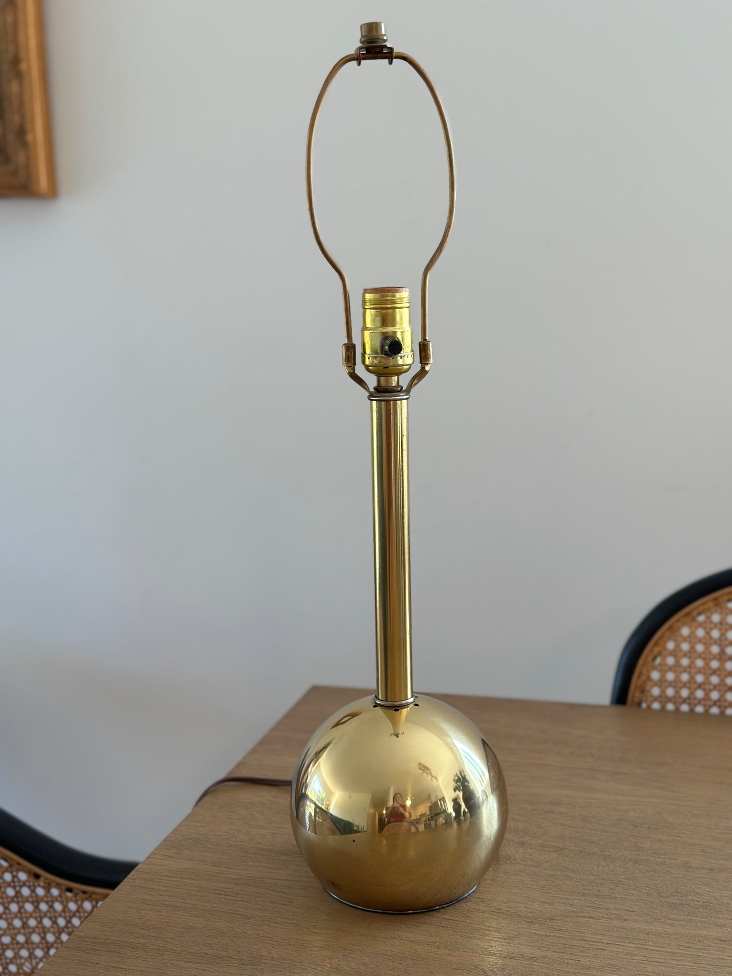 Vintage brass lamp