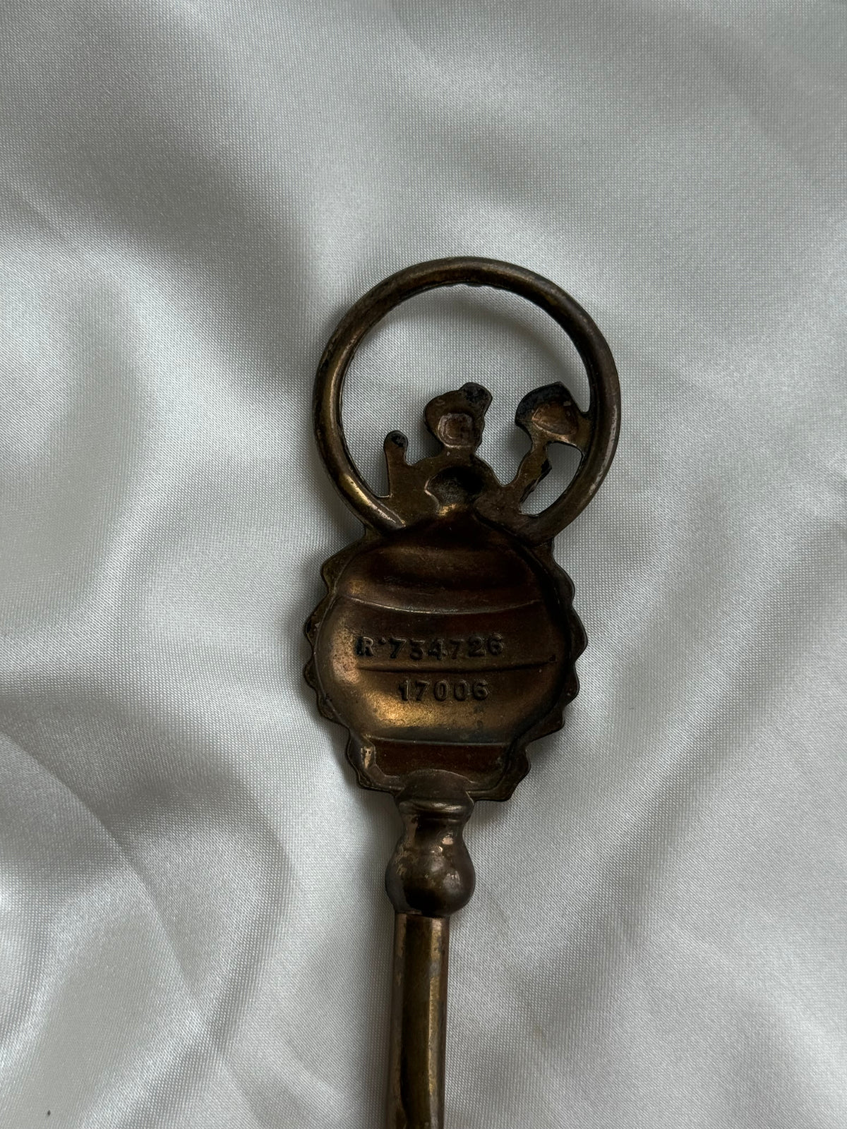 Vintage Peerage England “Esmeralda” Brass Toasting Fork