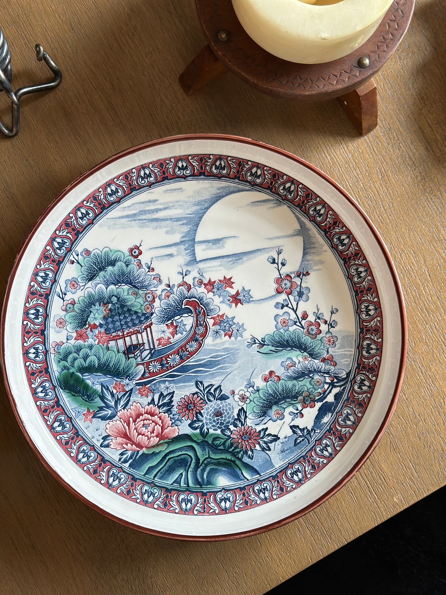 Vintage Japanese serving platter