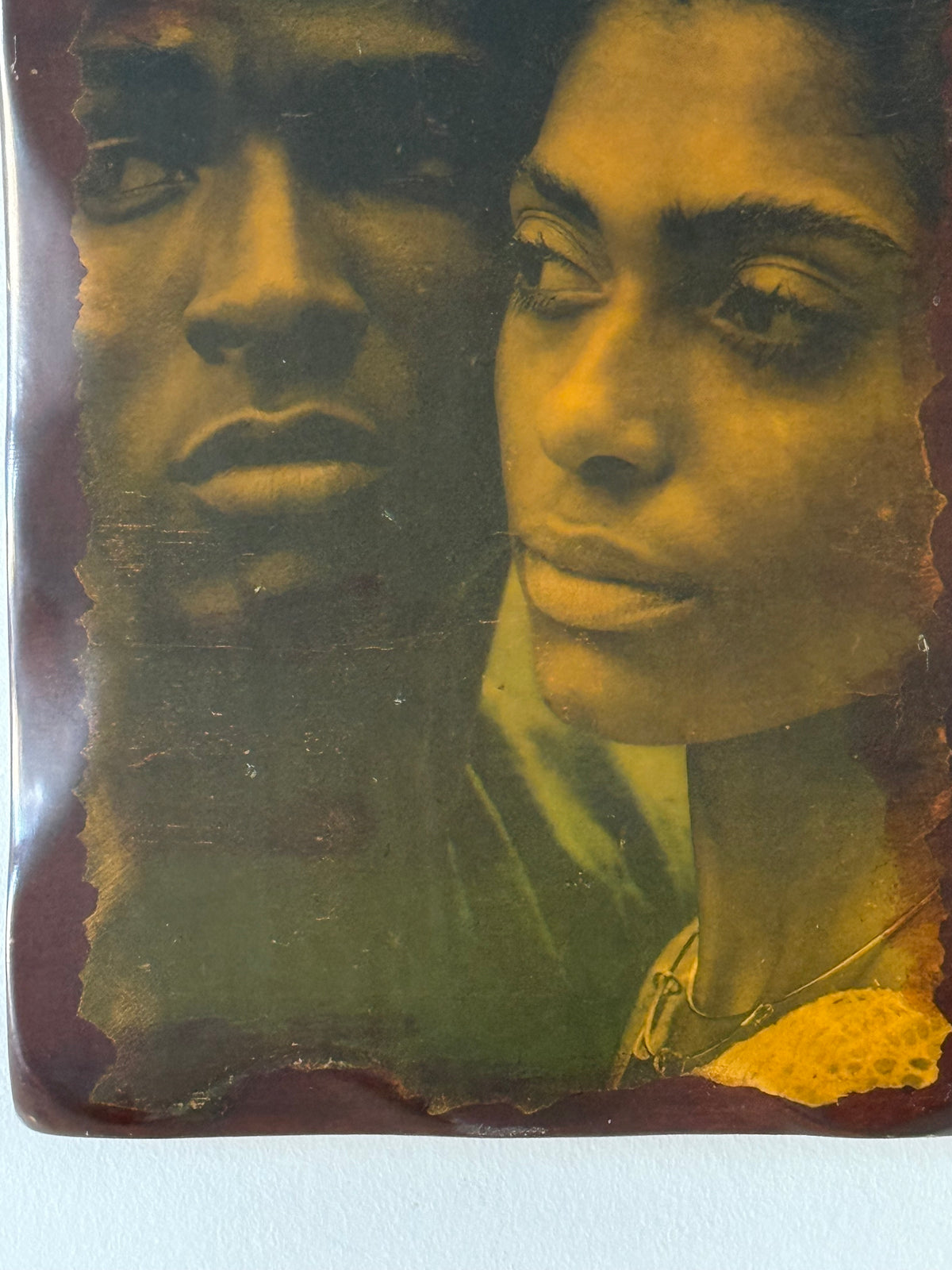 Vintage Portrait Wall Art – Sepia-Toned Couple