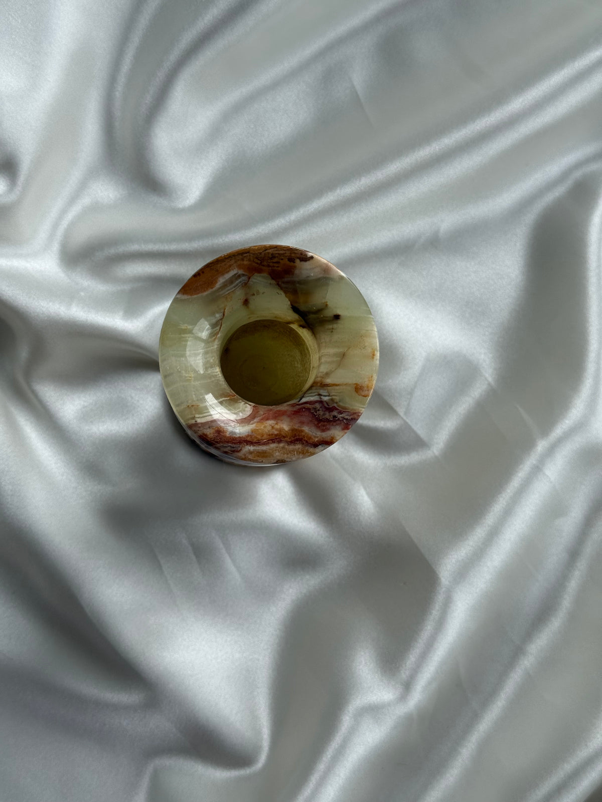 Vintage Green Onyx Bud Vase