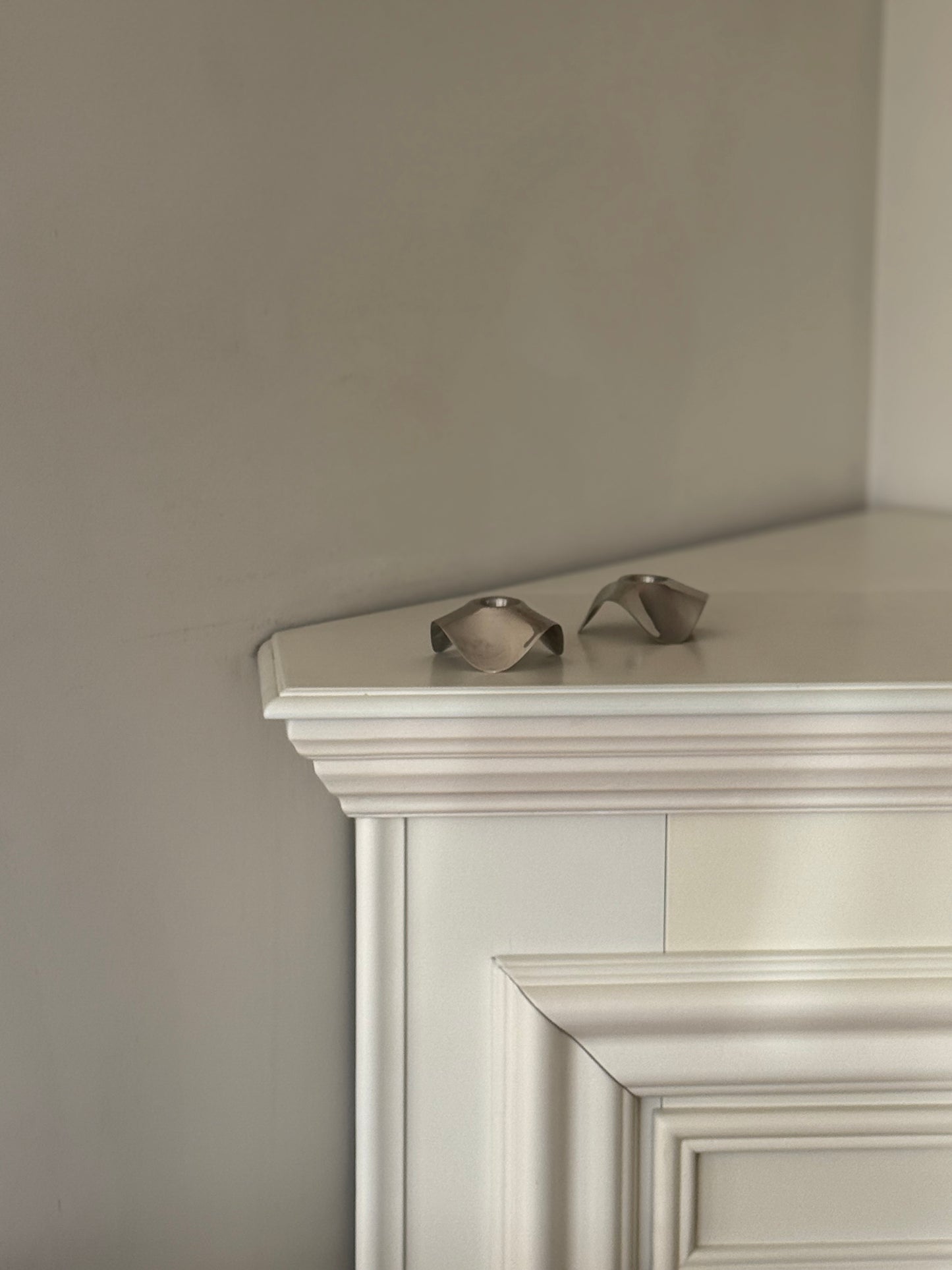Robert Welch “Drift” Candle Holders – Pair