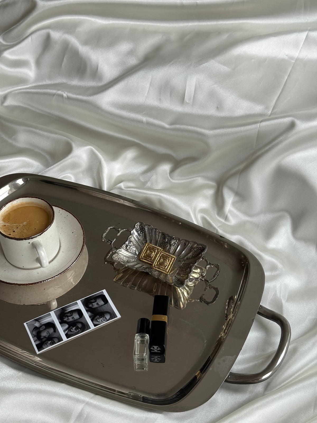 Vintage Silver-Plated Miniature Tray