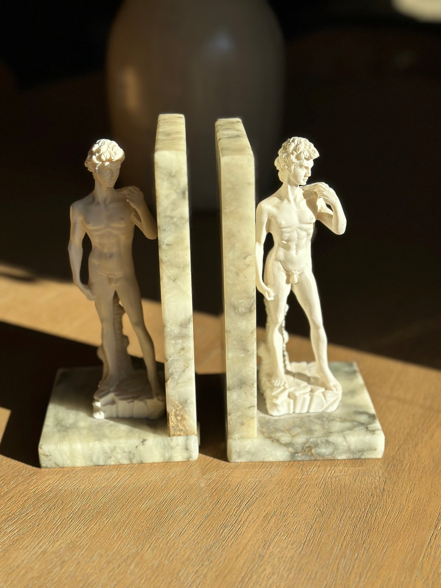 Italian Alabaster bookends