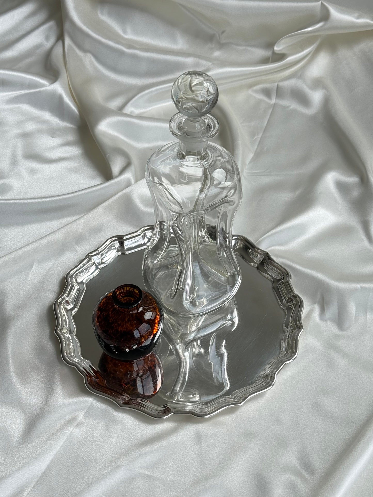 Holmegaard “Kluk Kluk” Glass Decanter – Denmark, 1950s