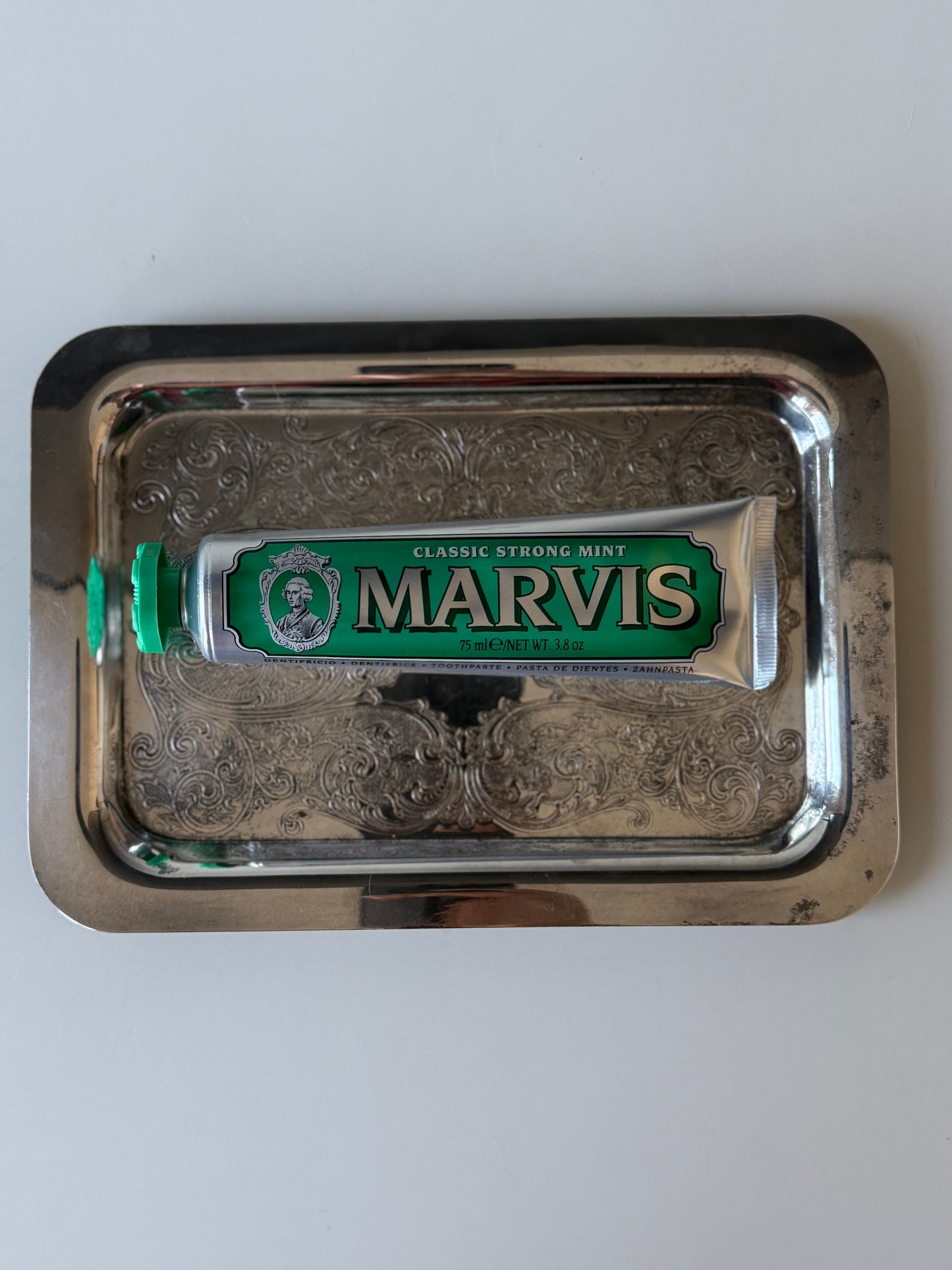 Silver-Plated Rectangular Trinket Tray
