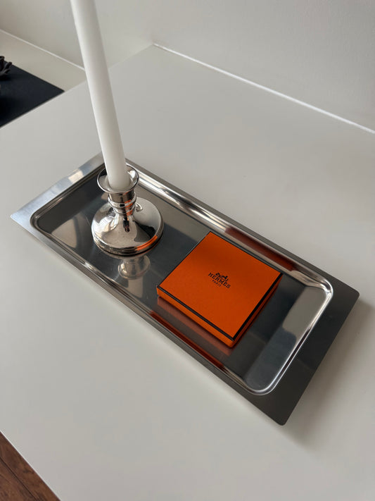 Vintage stainless steel tray- Made in Denmark