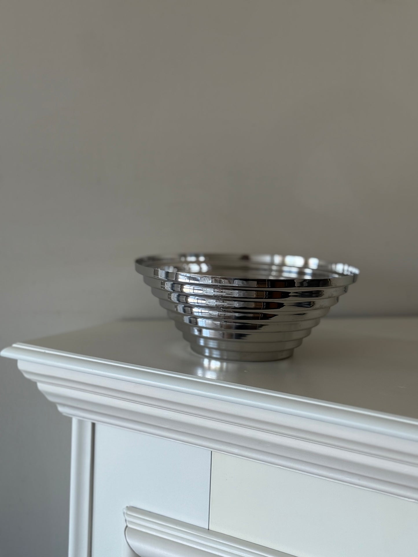 Vintage Alessi Italy Stainless Steel Bowl