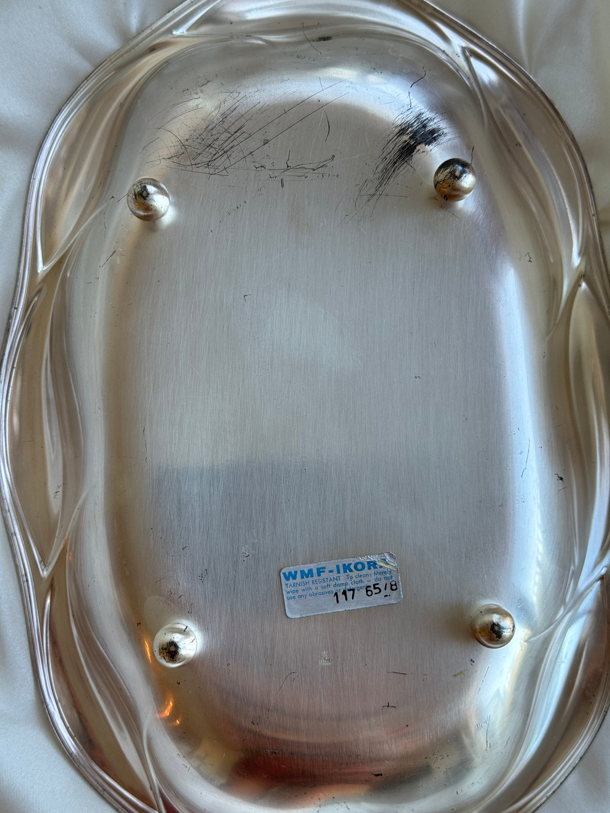 Vintage WMF-IKORA Silver-Plated Serving Tray – Germany