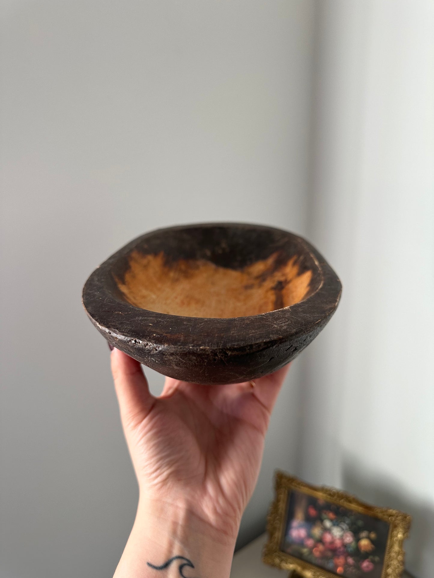 Wooden bowl