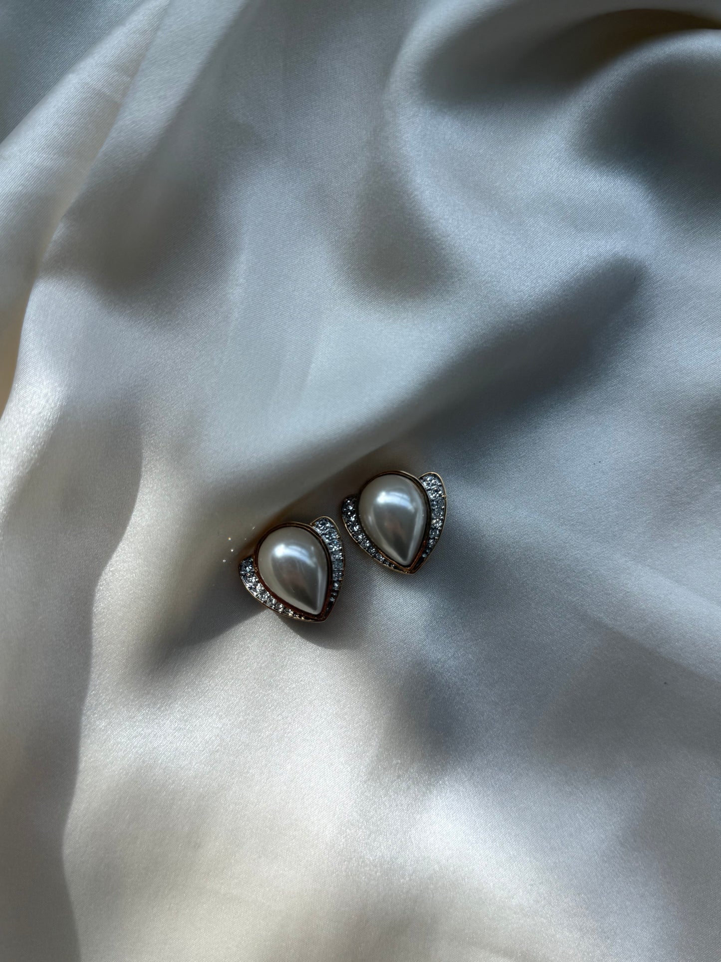 Set of Two Pairs Vintage Butler Clip-On Earrings