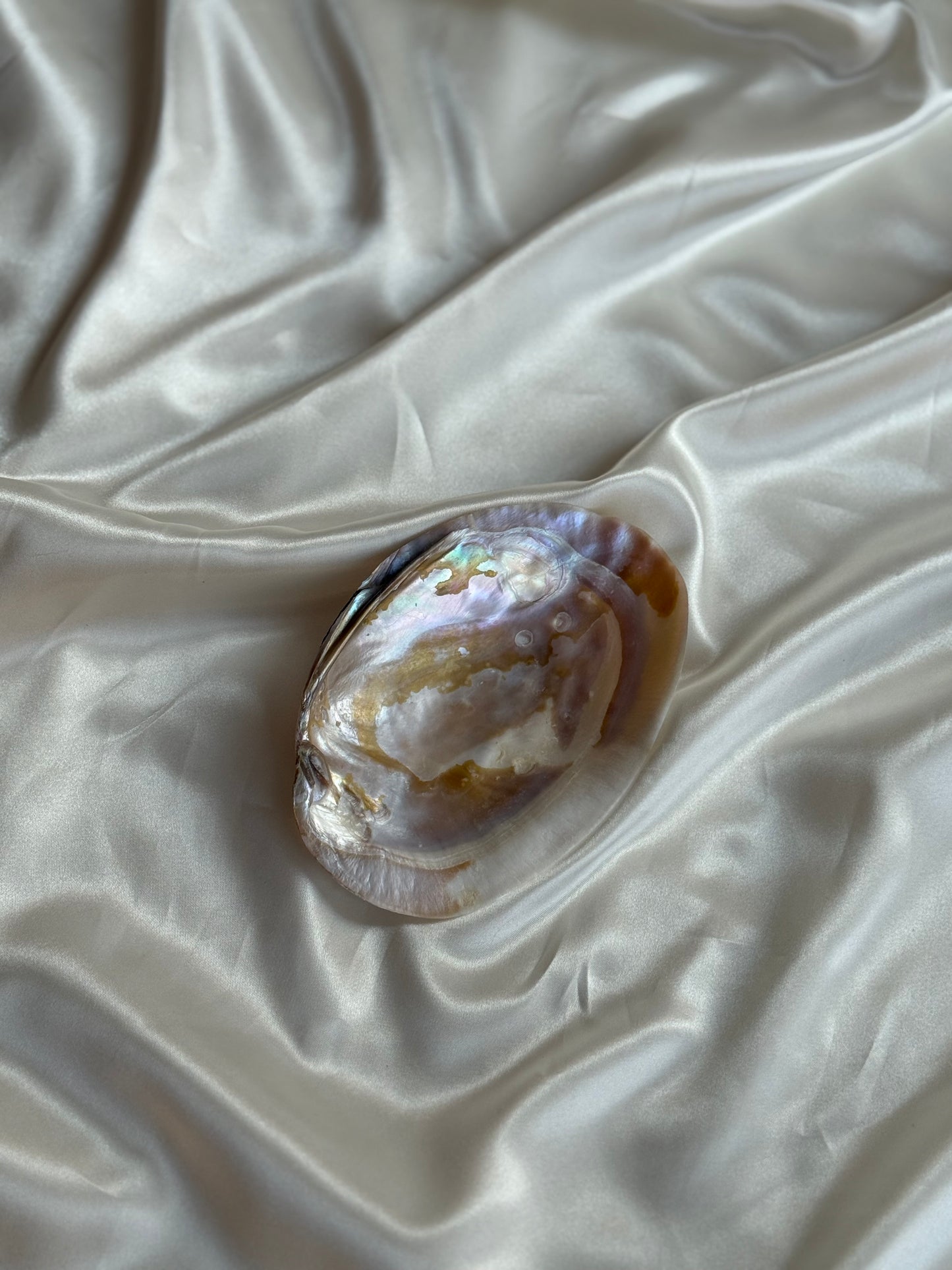 Vintage Mother of Pearl Shell Trinket Dish