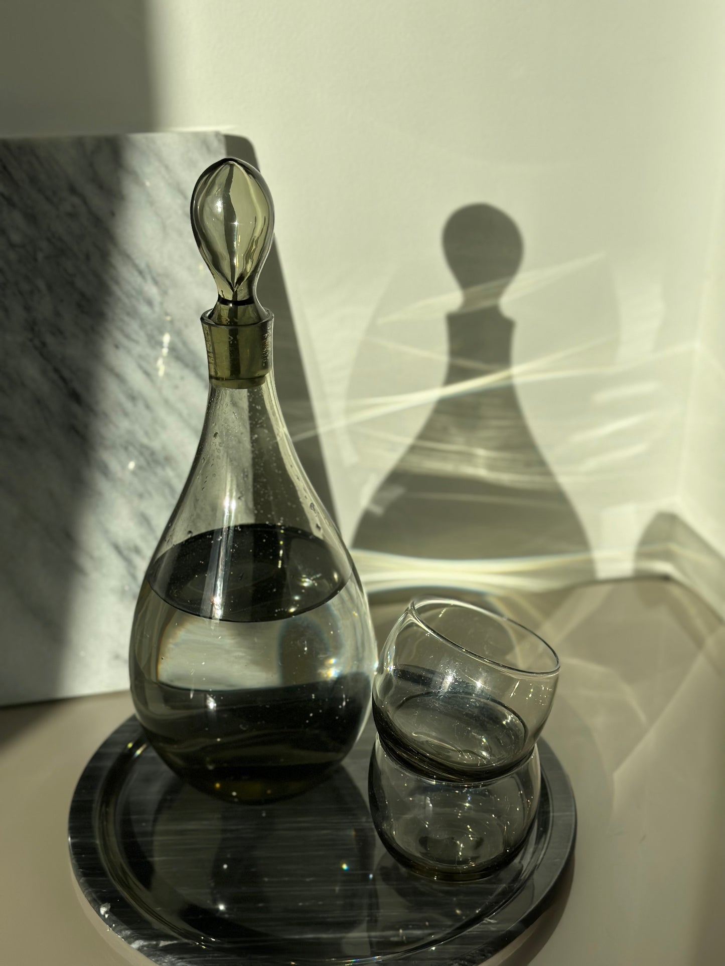 Glass carafe