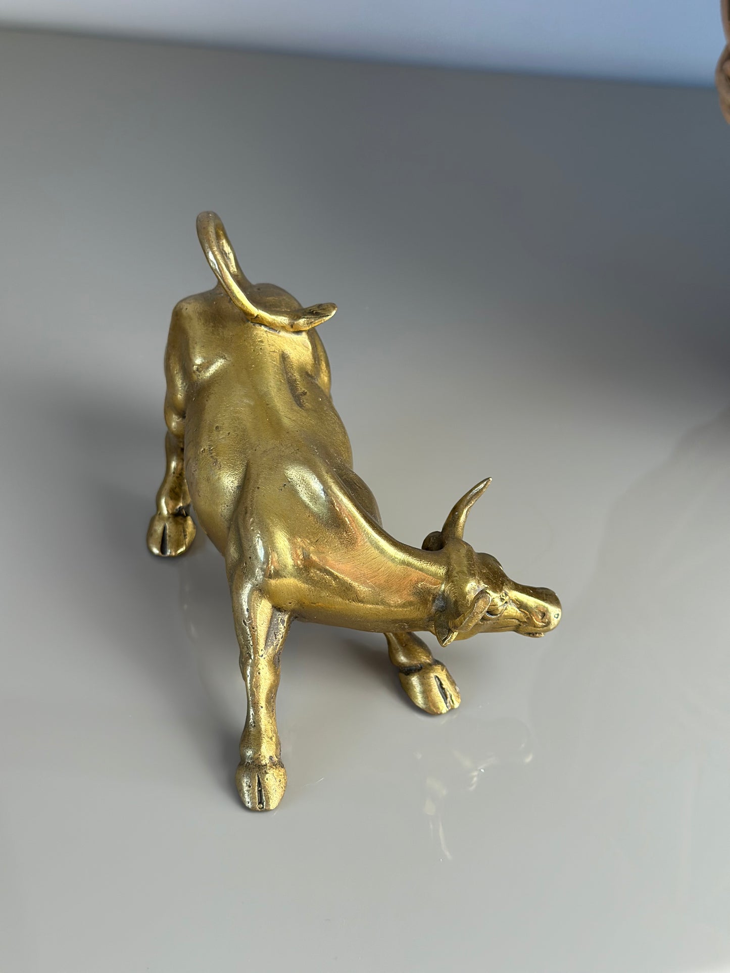 Brass Lucky bull