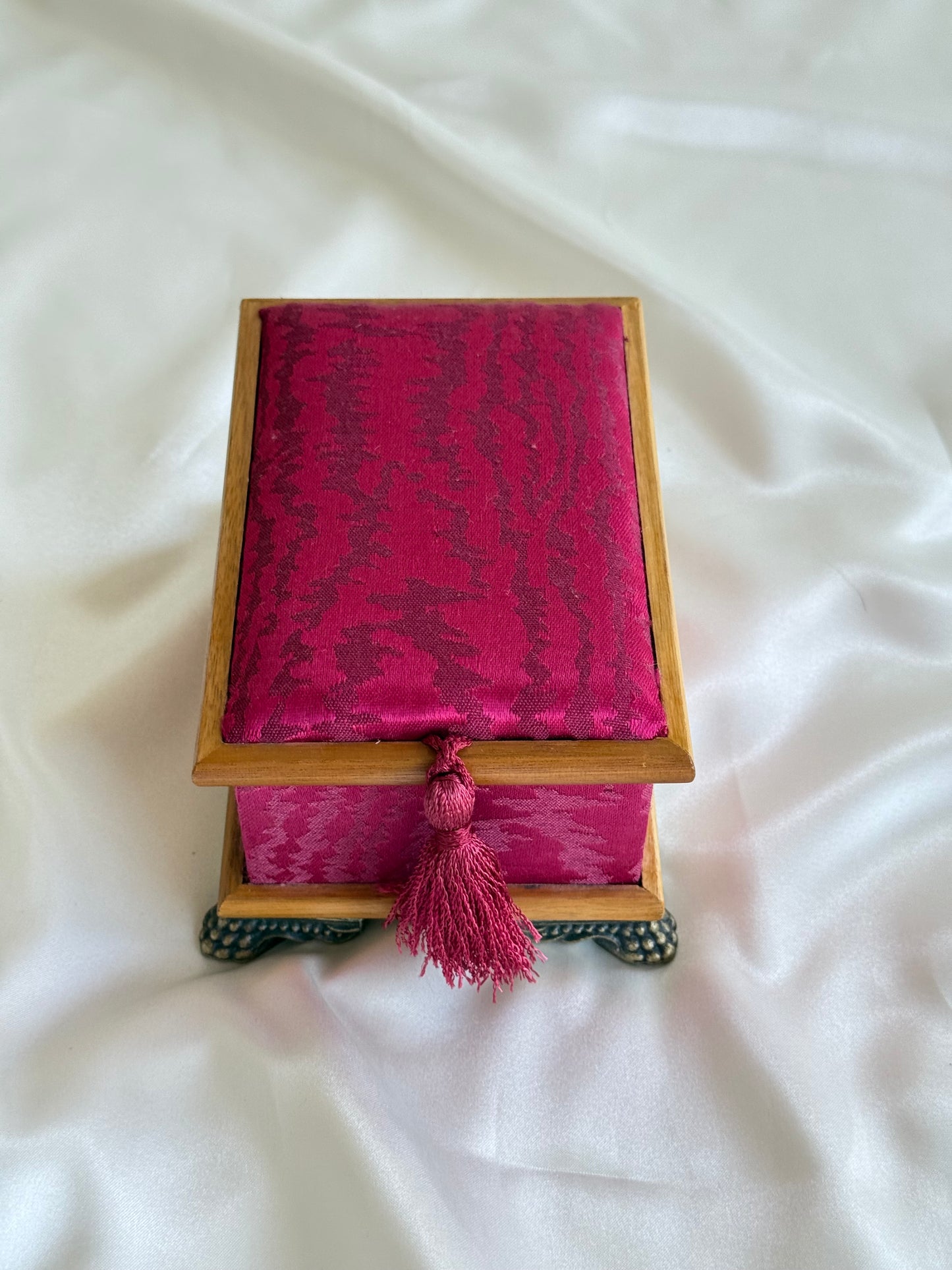 Vintage Jewellery & Vanity Box with Mirror