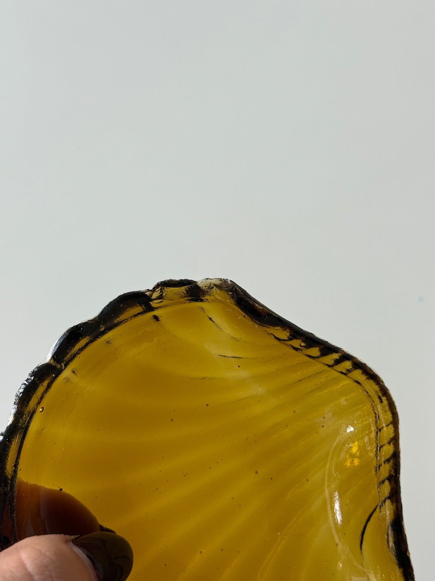 Vintage Shell-Shaped Sugar Dish