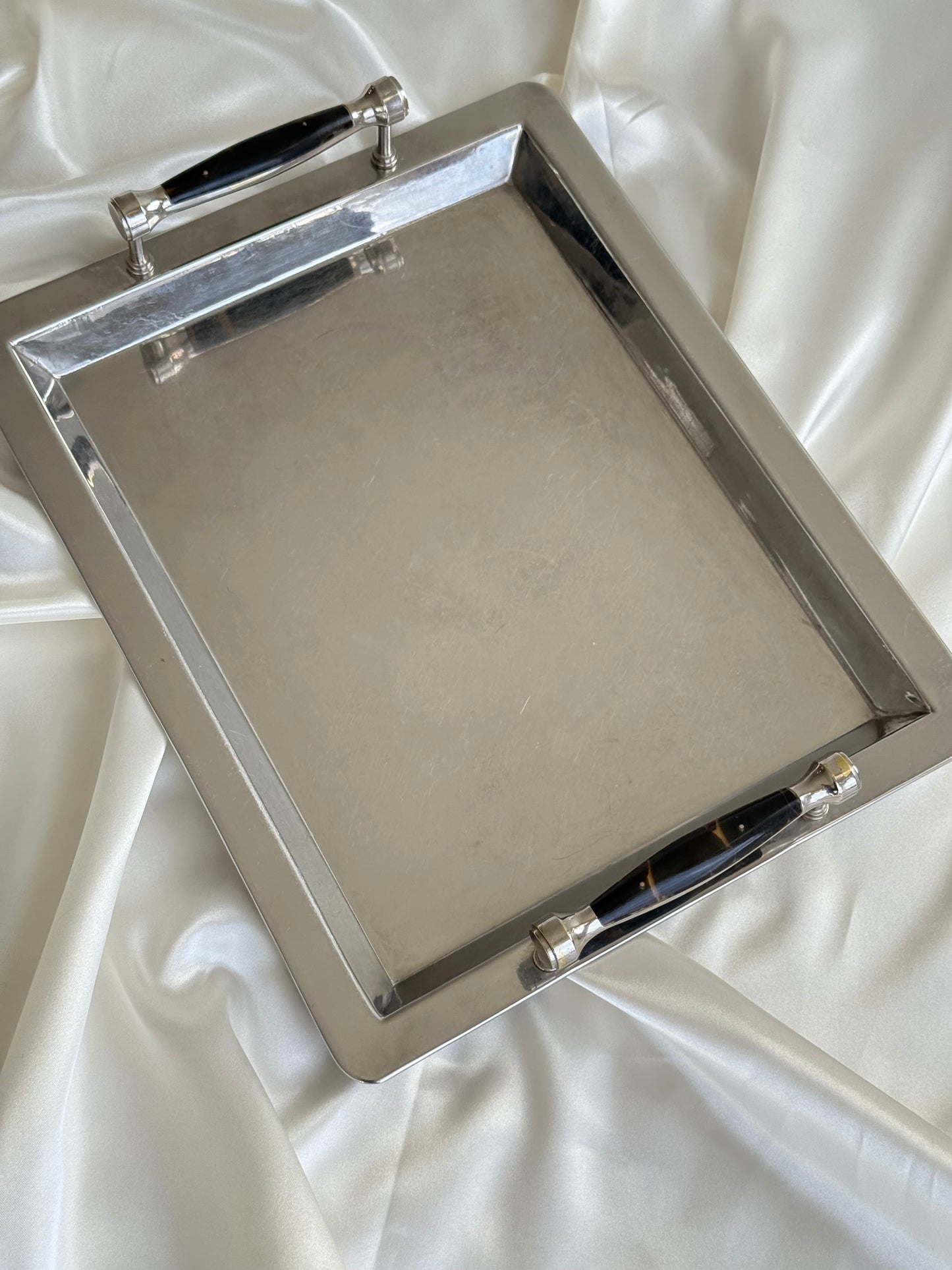 Ralph Lauren Home Serving Tray with Tortoiseshell Handles