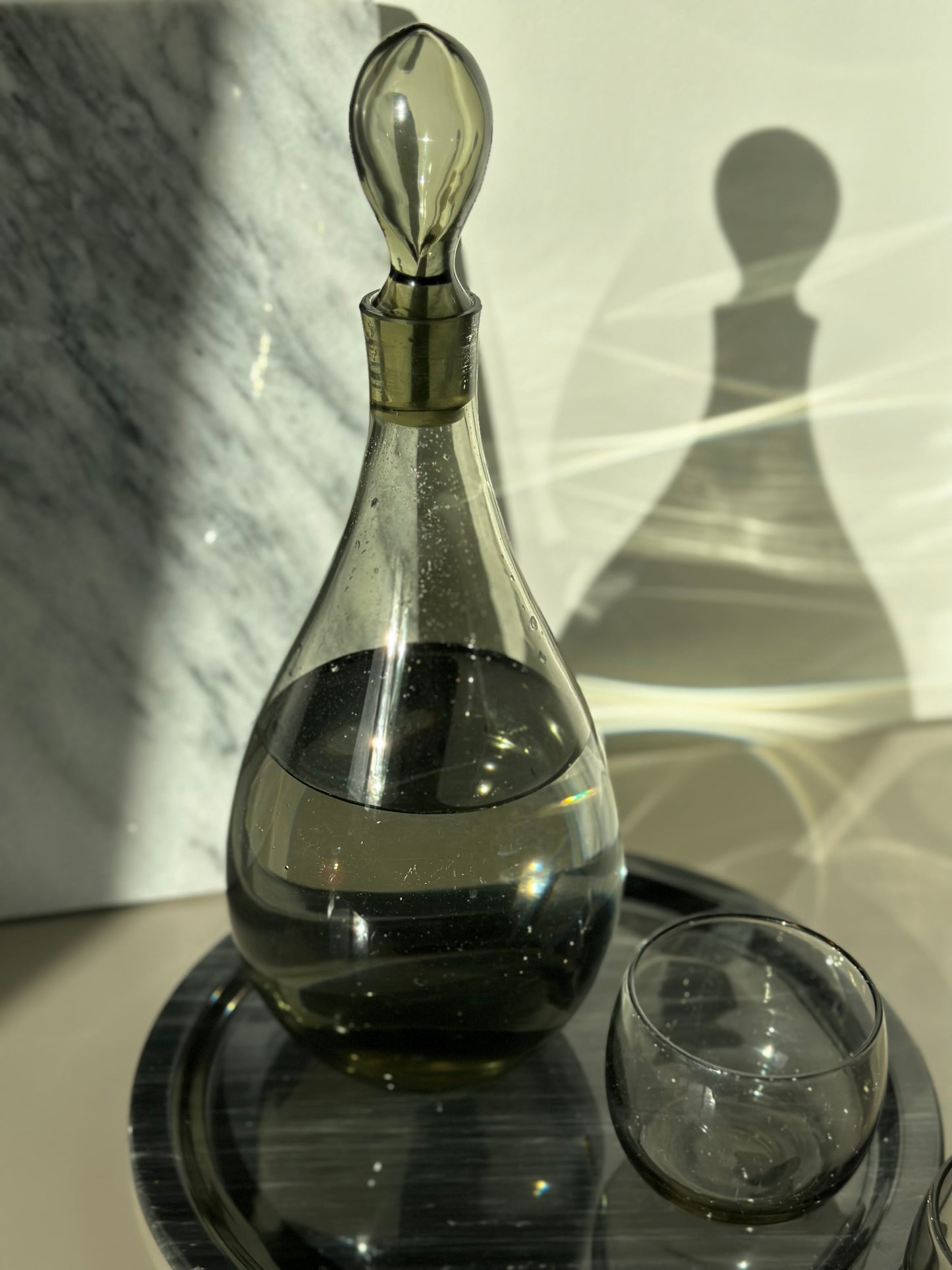 Glass carafe