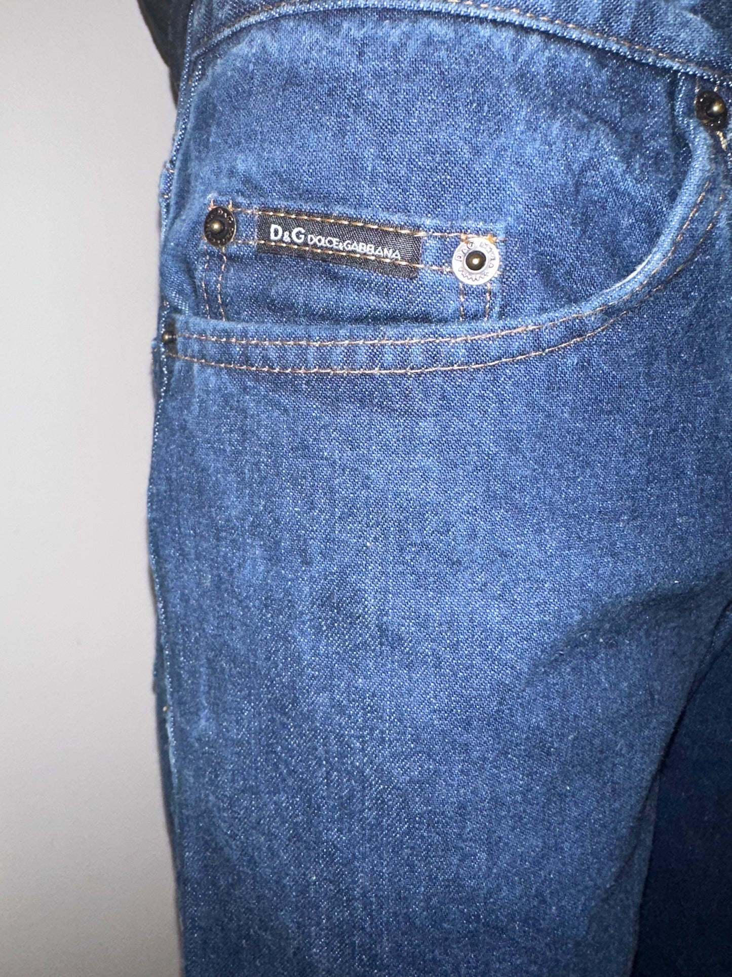 D&G straight leg jeans