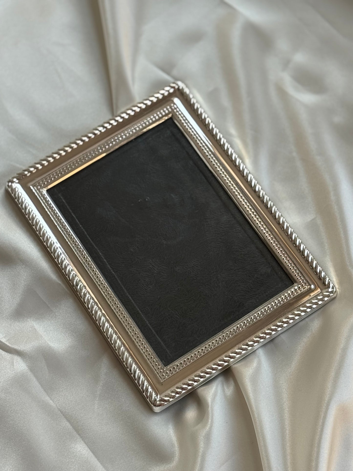 Vintage Silver-Plated Picture Frame