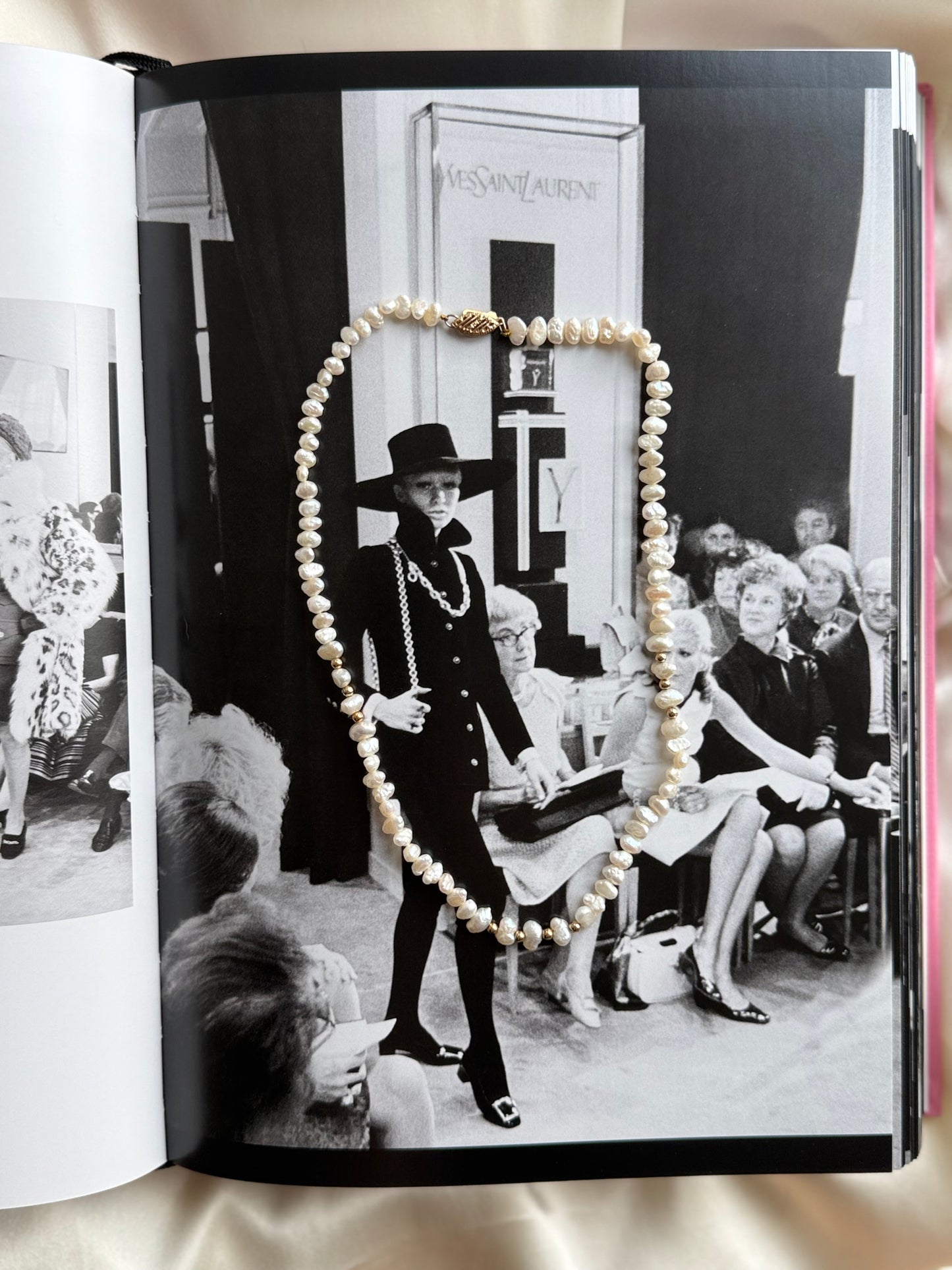 Vintage Freshwater Pearl Necklace with 14K Gold Clasp – 16”