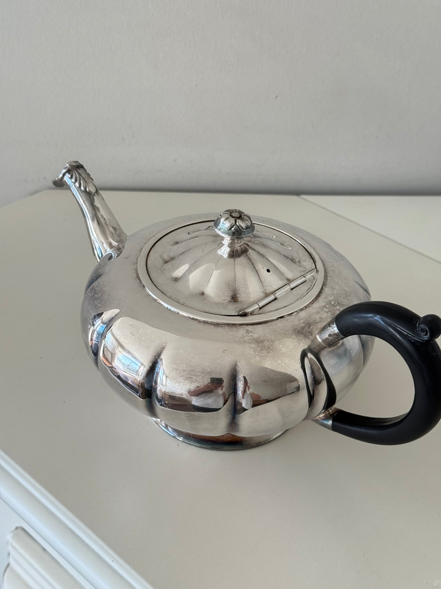 Vintage Silver-Plated Teapot