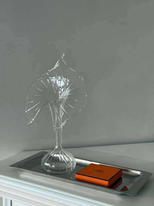 Vintage Centrovetro Italia Glass Vase