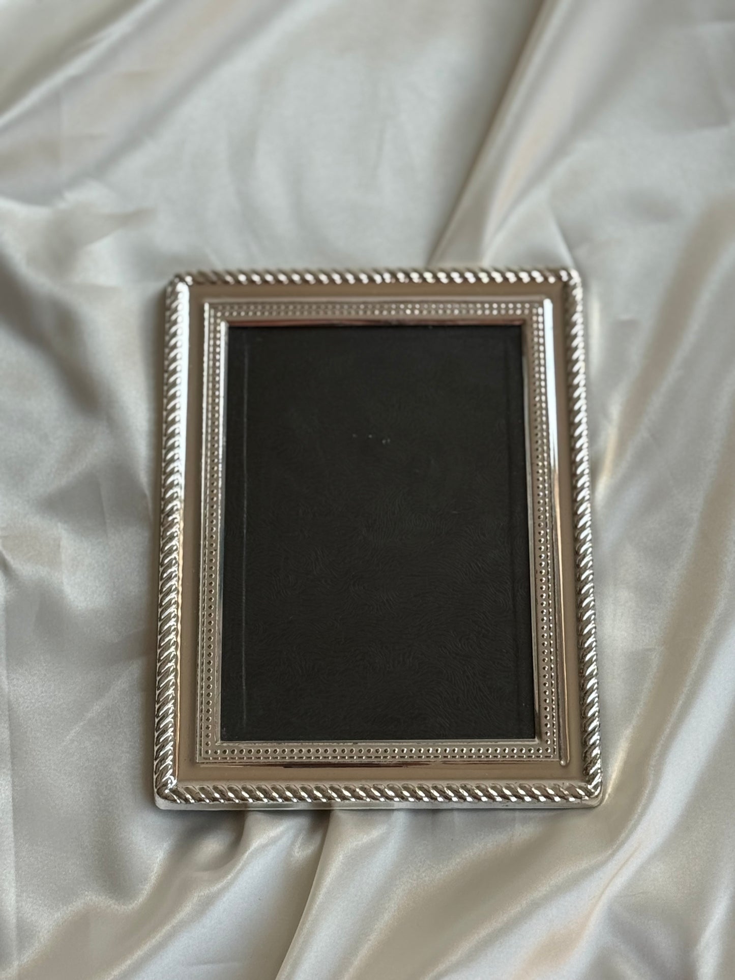 Vintage Silver-Plated Picture Frame