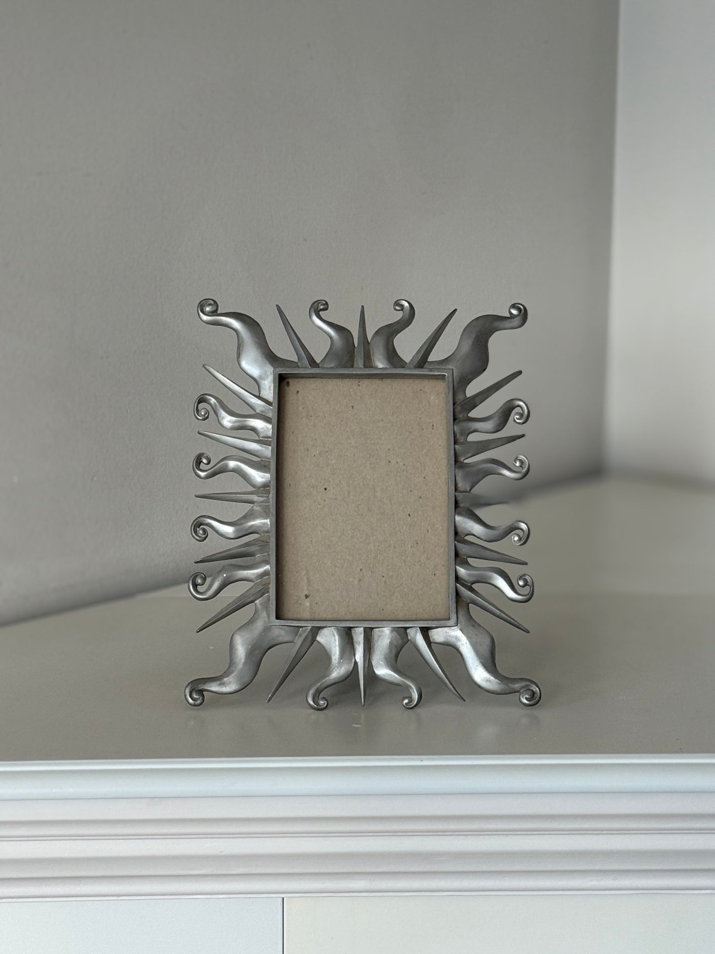 Vintage Sunburst Photo Frame
