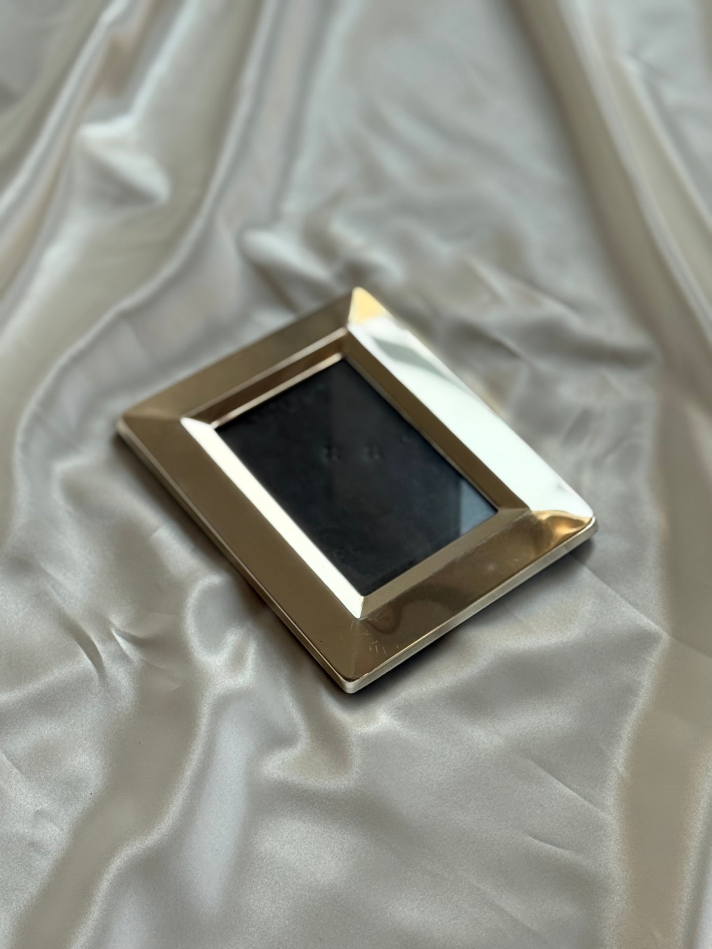 Vintage Silver-Tone Picture Frame