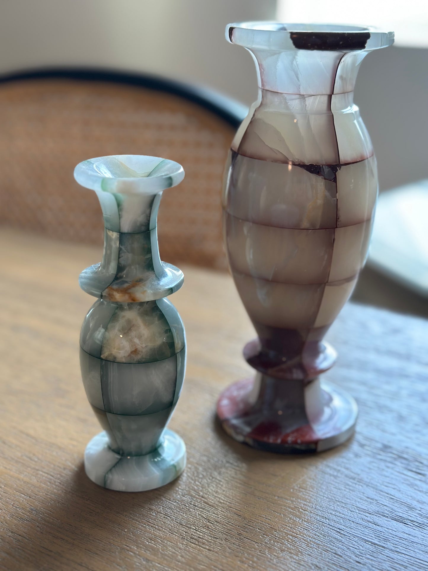 Mini checkered vase