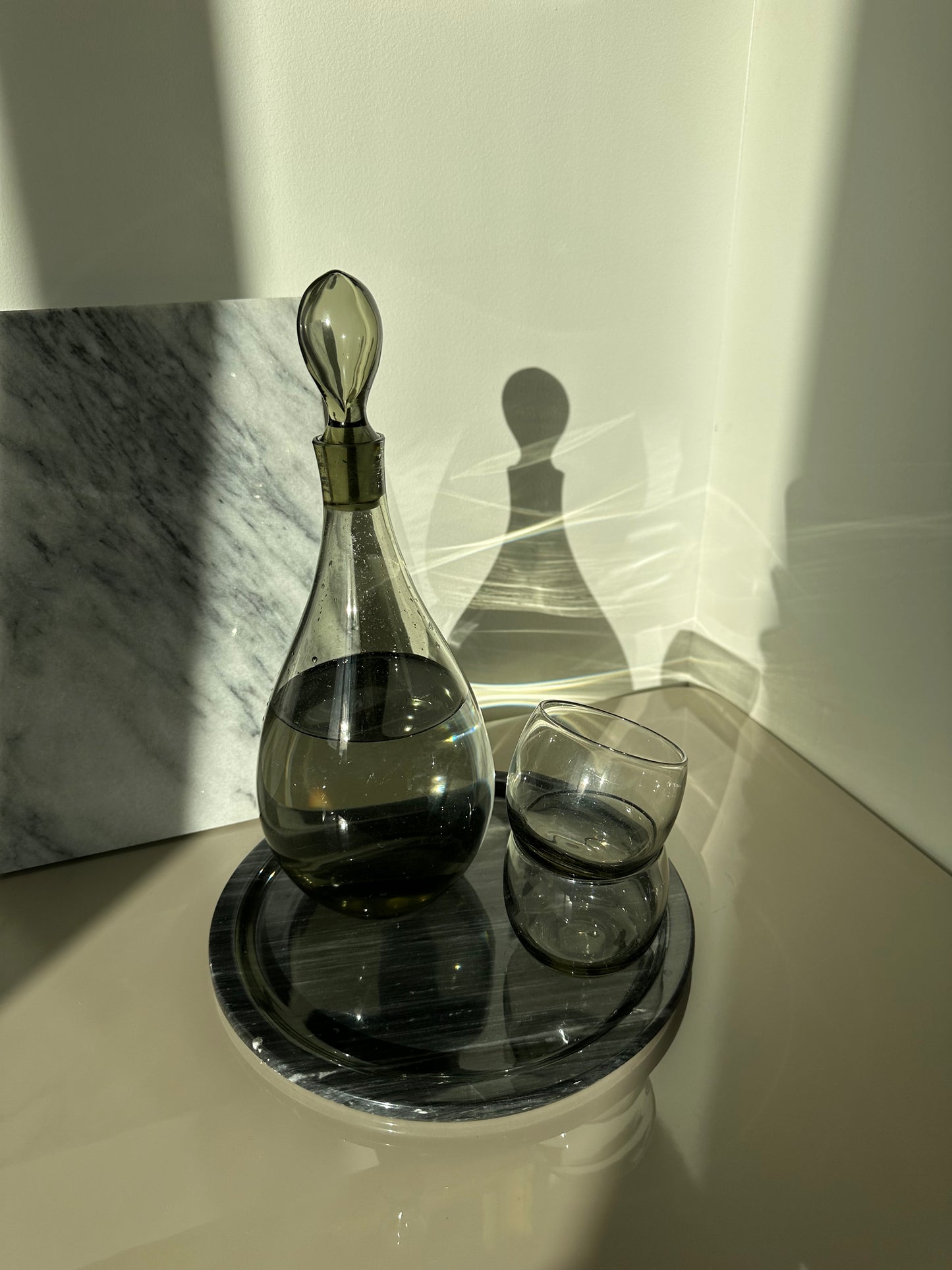 Glass carafe