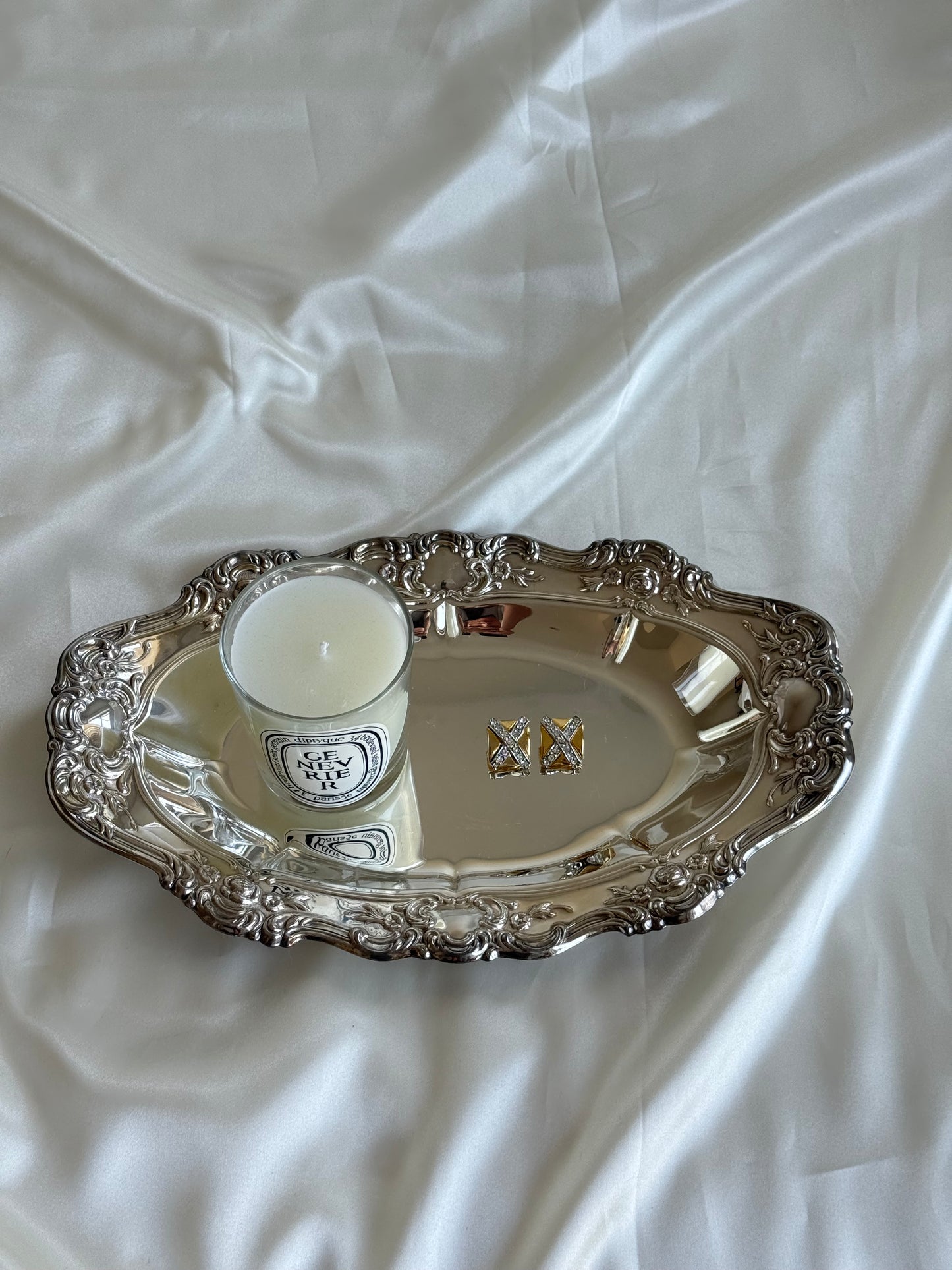 Vintage Wm. A. Rogers Silver-Plated Serving Tray