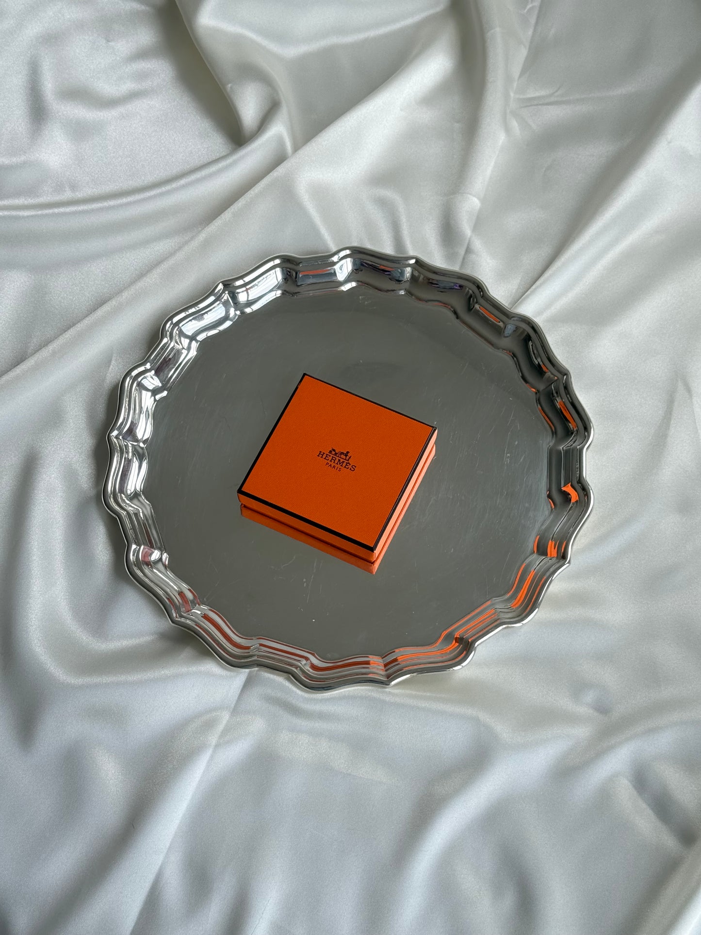 Silver Plated Birks Serving Tray