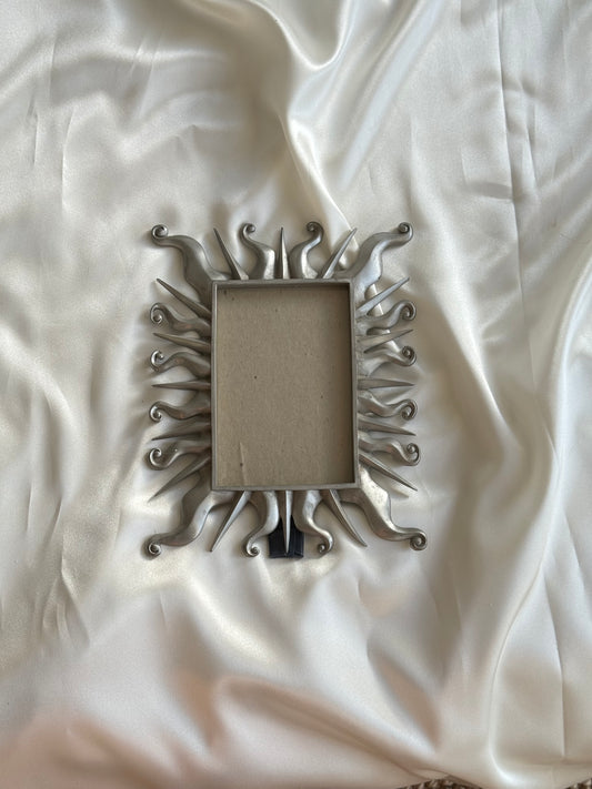 Vintage Sunburst Photo Frame