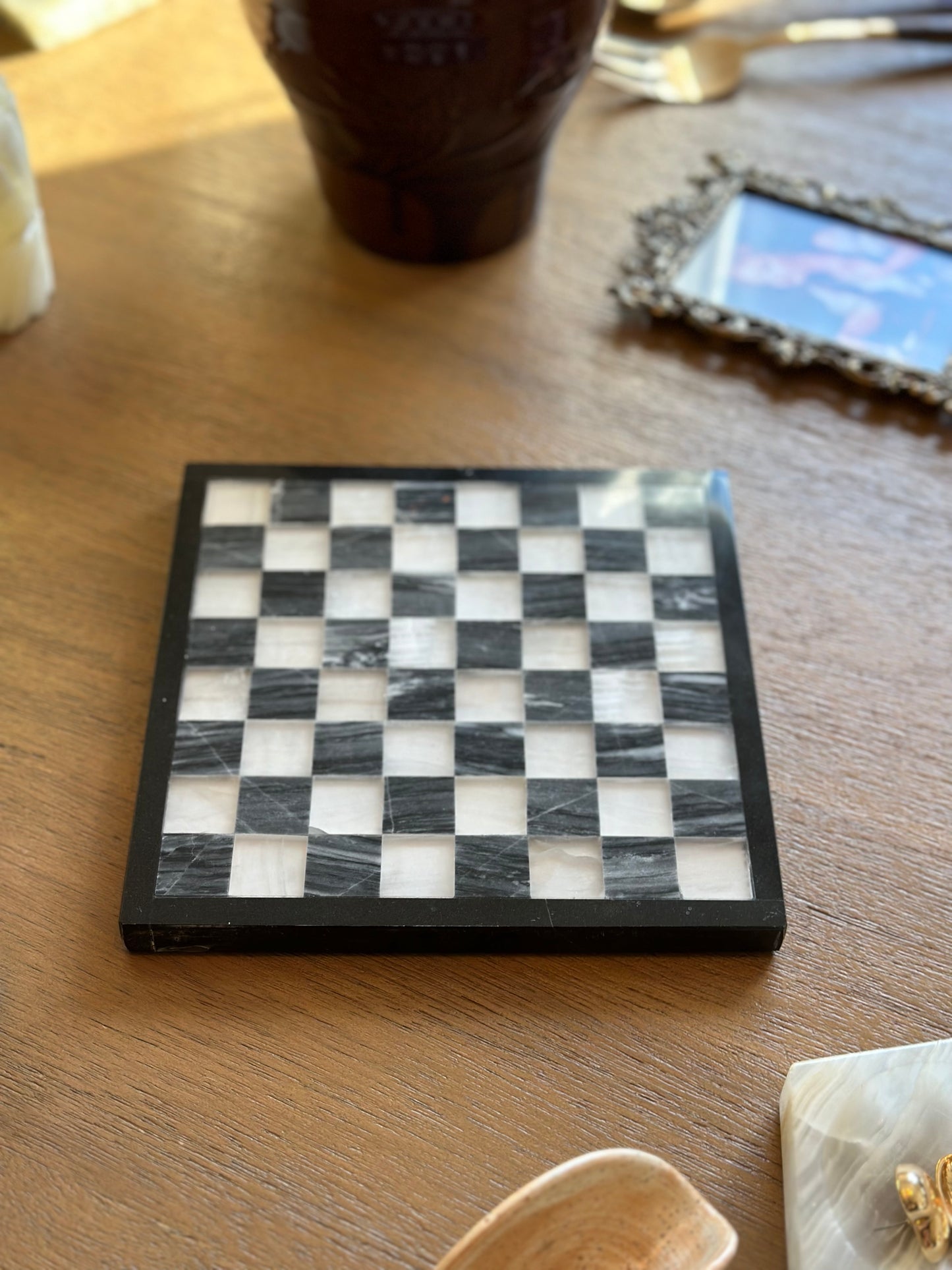 Marble chess board