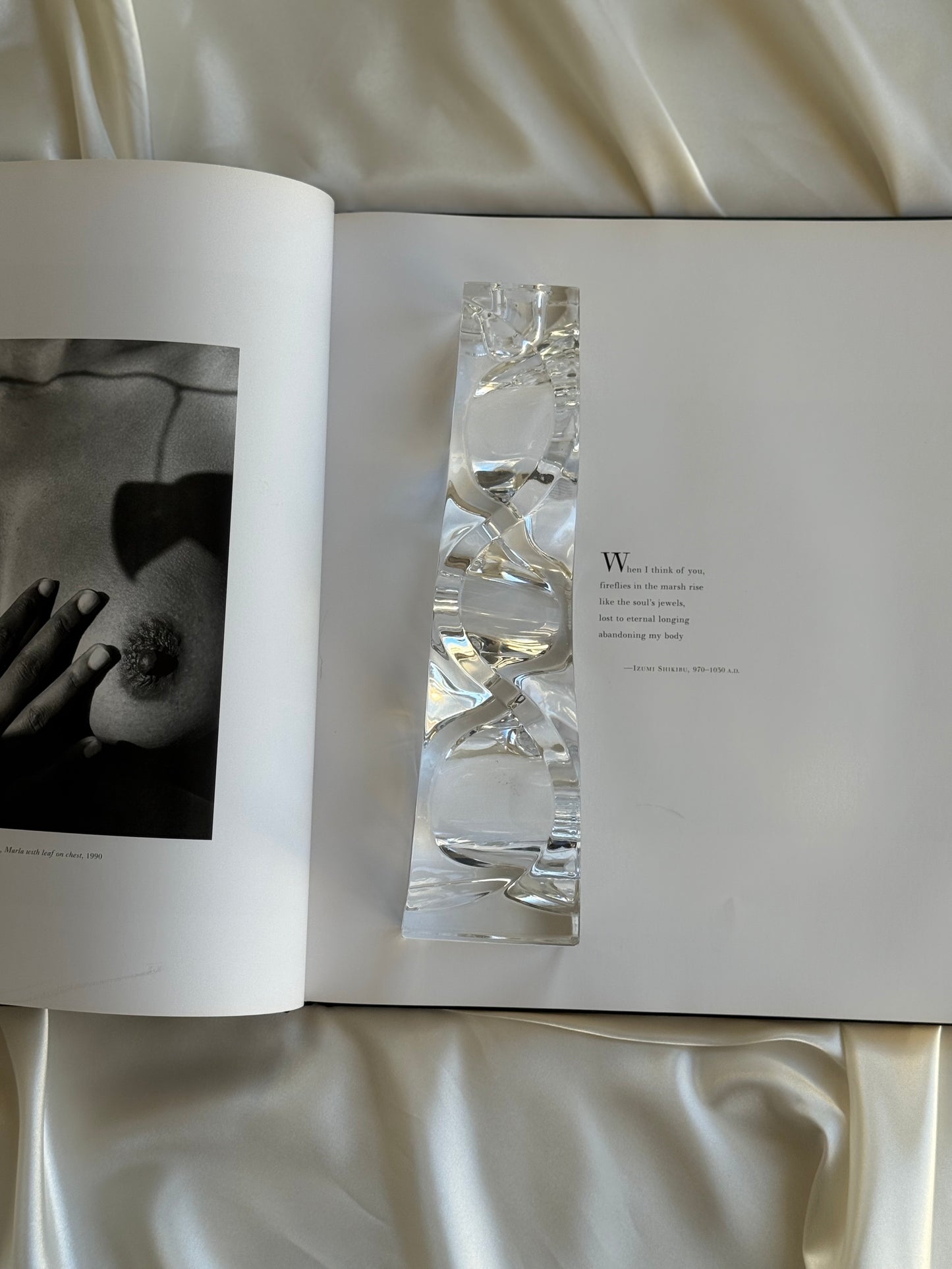 Rogaska Crystal Candleholder – Twisted Design